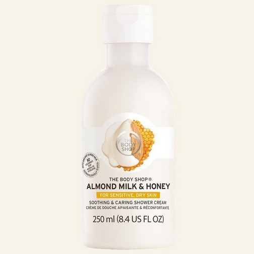 sehr gut im Test von Gesundheitstipp 9/2019: The Body Shop Almond Milk & Honey